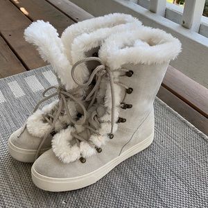Faux Fur Winter Boots